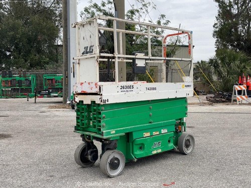 2015 JLG 2632ES 26' Electric Scissor Lift Man Aerial Platform Manlift bidadoo