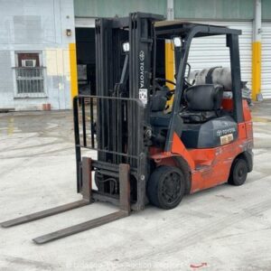 2003 Toyota 7FGCU25 5,000 lbs Class Warehouse Industrial Forklift Lift bidadoo