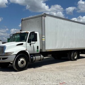 2018 International 4300 S/A 26' Box Van Truck Delivery Vehicle Liftgate bidadoo