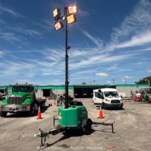 2016 Genie RL4 6kW S/A Towable Light Tower Generator Kohler Diesel bidadoo